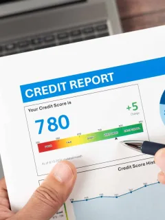 Credit score changes