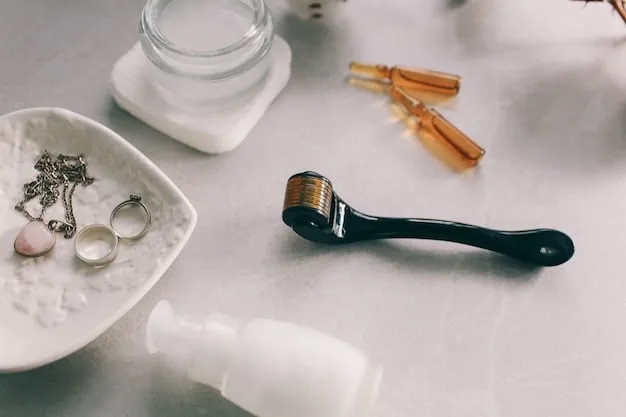 Various jewelry cleaning tools and solutions laid out on a clean surface, emphasizing the importance of proper maintenance for timeless accessories.
