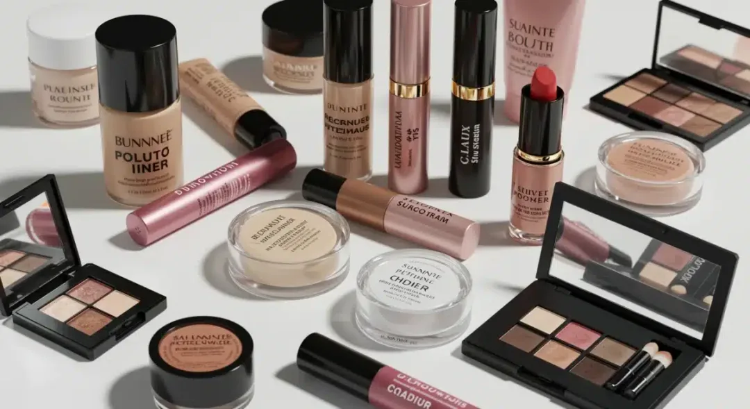 Collection of affordable, high-performance drugstore makeup products under $15 for 2026
