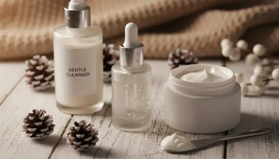 Hydrating skincare products for cold weather