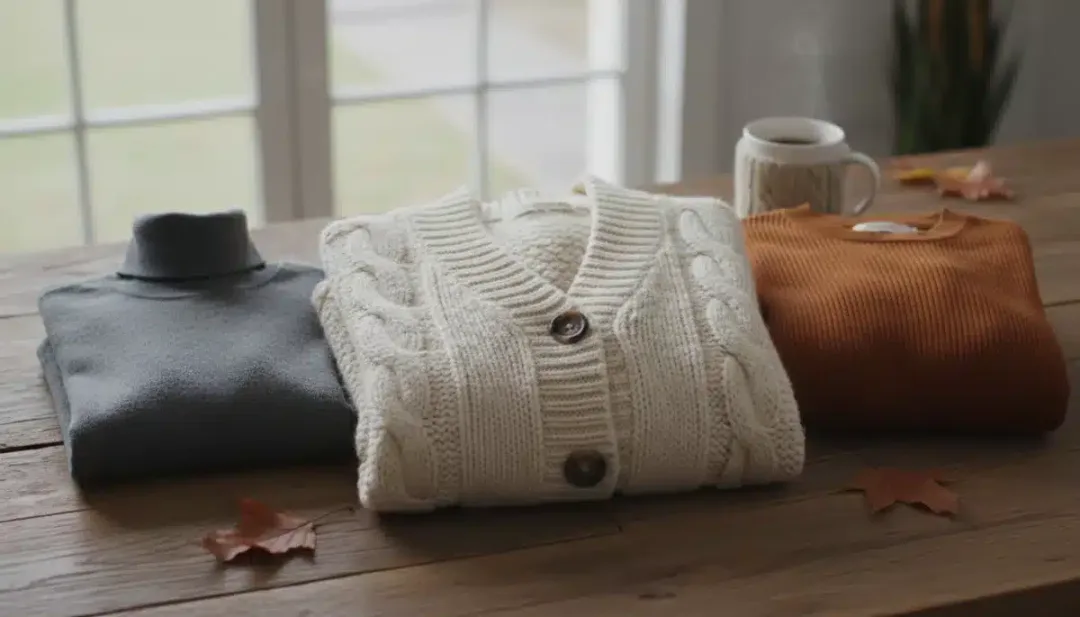 Versatile high-quality knitwear collection for fall fashion