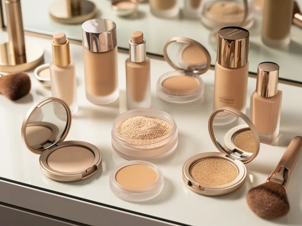 Recommended setting powders and foundations for micro-baking