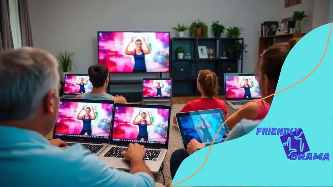 Virtual group fitness classes: a new trend