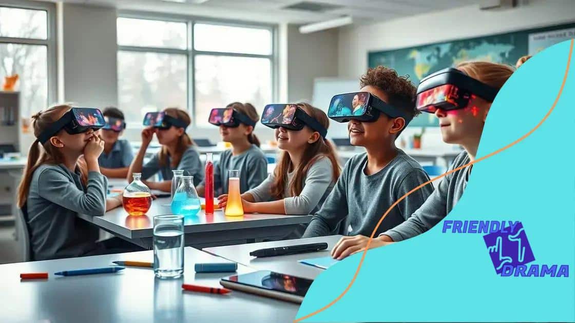 Real-world applications of AR in classrooms