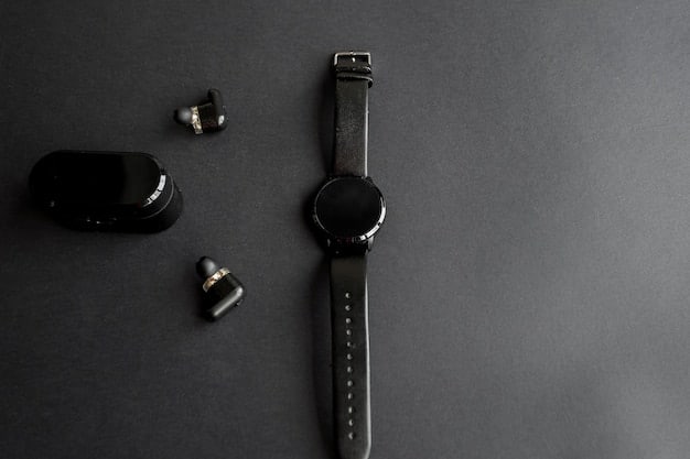 Overhead shot of a diverse collection of statement watches arranged aesthetically on a smooth, dark surface. The watches vary in type, from classic dress watches to sporty chronographs and robust diver's watches, showcasing different materials, dial colors, and strap types. Lighting is soft and even, highlighting their varied textures and designs.