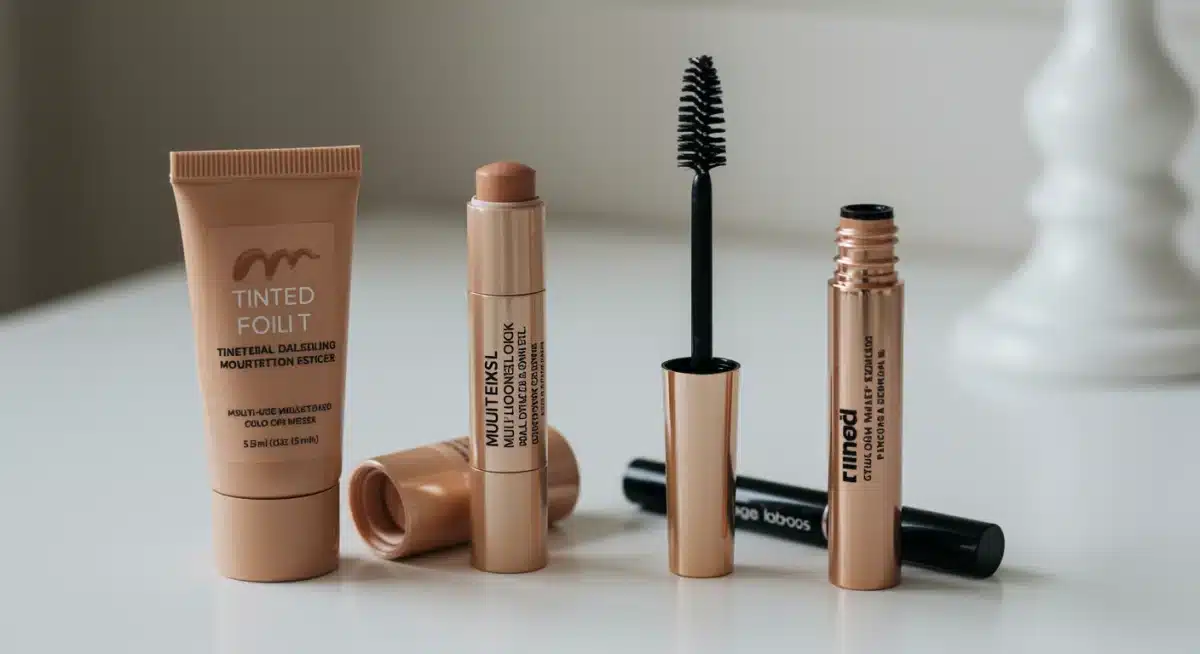 Four essential makeup products for a quick routine